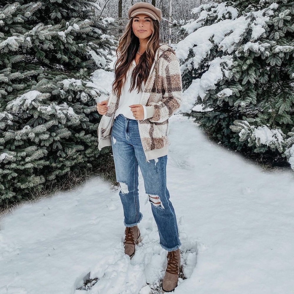 Vici Maxwell High Rise Distressed Denim